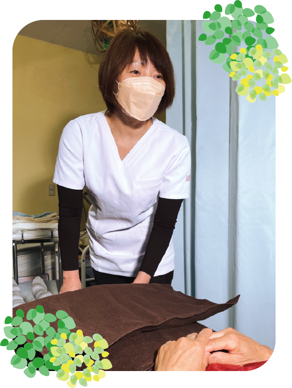 訪問マッサージ出張専門施術者　小平いき江